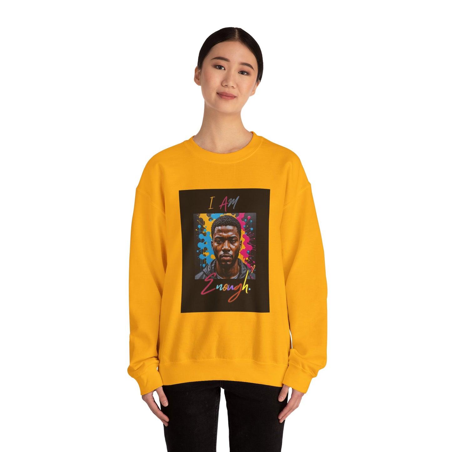 " Mi Amor' I am enough Crewneck Sweatshirt