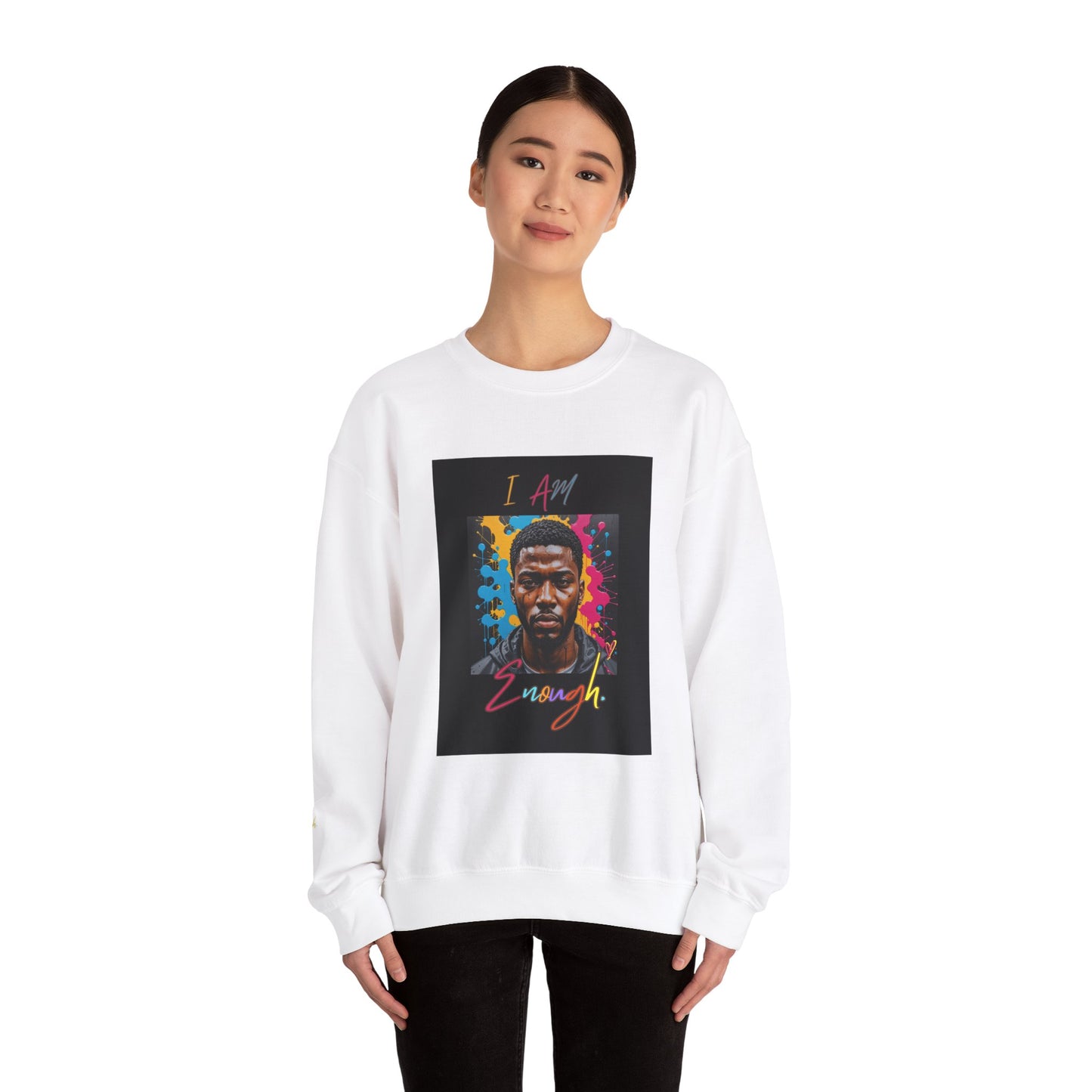 " Mi Amor' I am enough Crewneck Sweatshirt