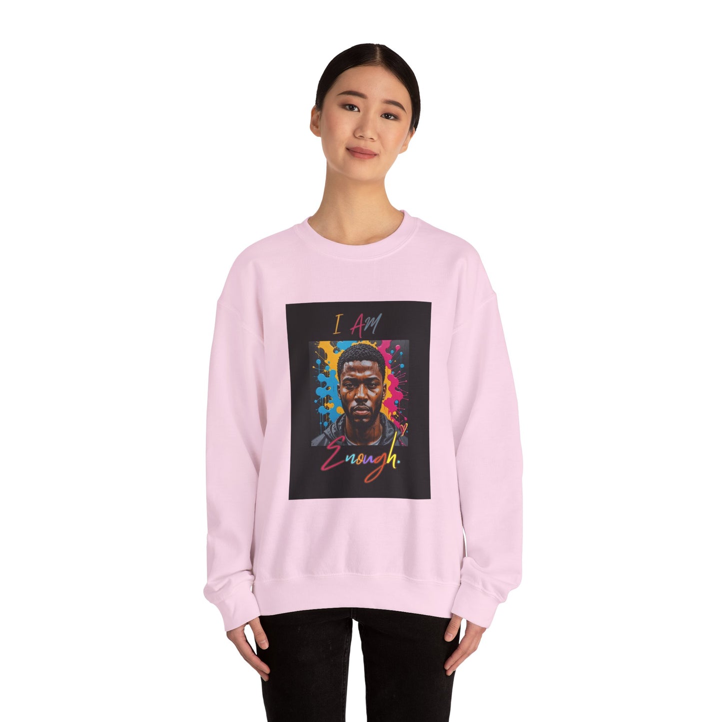 " Mi Amor' I am enough Crewneck Sweatshirt