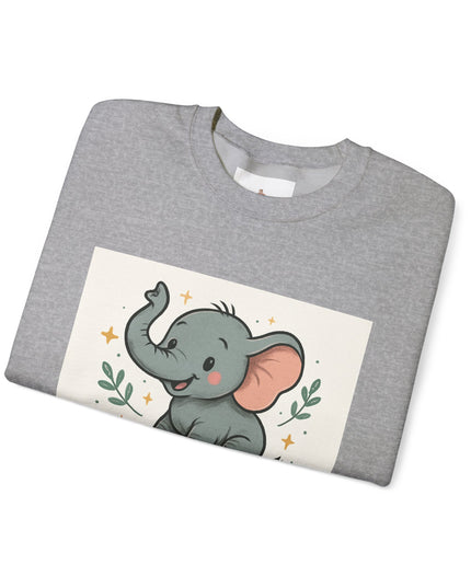 Gentle Giant Elephant Unisex Crewneck Sweatshirt