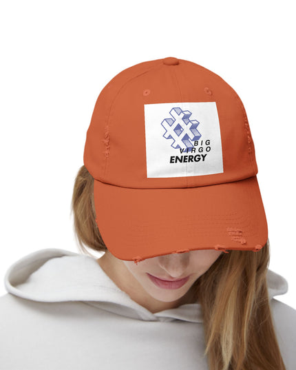 Big Virgo Energy Distressed Cap