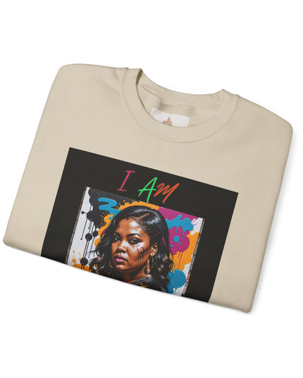 I Am Enough Artwork Crewneck Sweatshirt