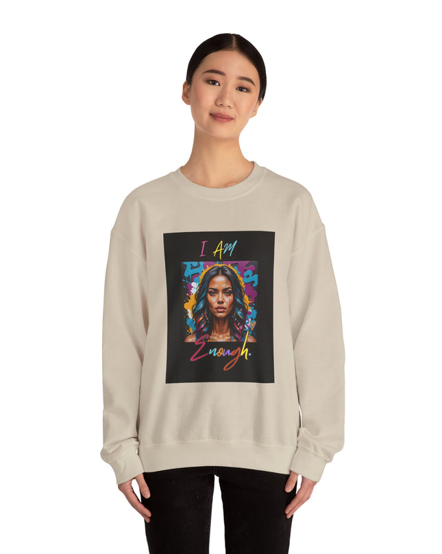 "Mi hermosa reina" 'I Am Enough' Sweatshirt