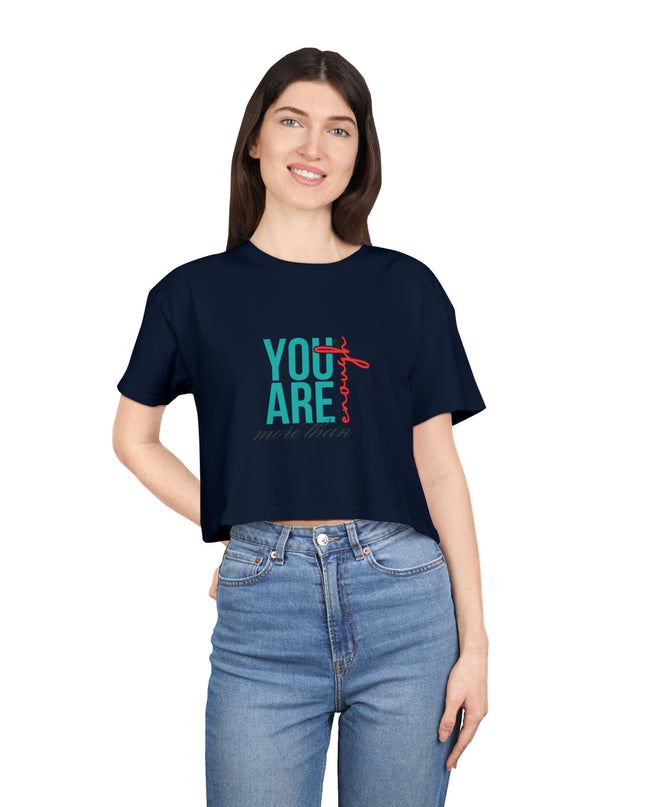 You are Enough- Crop Tee