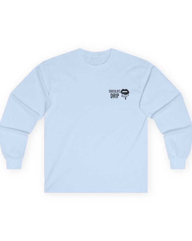 'Chocolate Drip' Lip Long Sleeve Tee