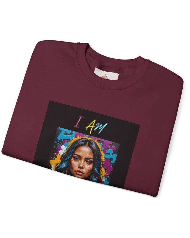 "Mi hermosa reina" 'I Am Enough' Sweatshirt