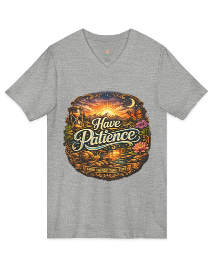 Have Patience V-Neck Tee