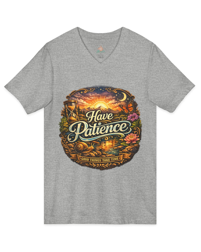 Have Patience V-Neck Tee