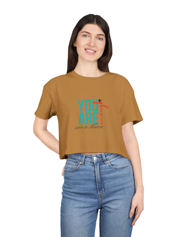 You are Enough- Crop Tee