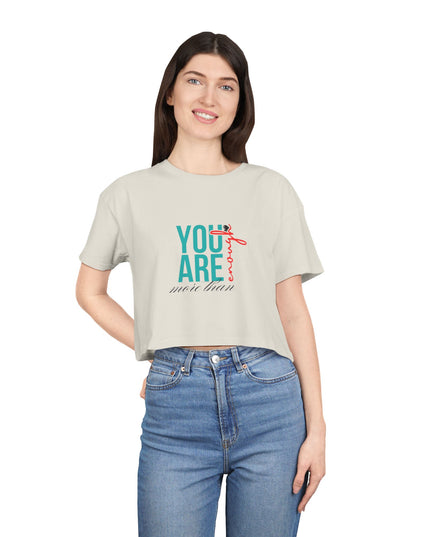 You are Enough- Crop Tee