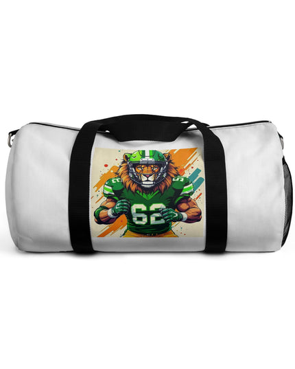 Customizeable Athletic Duffel Bag featuring Fierce Player Graphic | Sports Gear, Gym Bag, Workout Tote, Travel Companion, Motivational Fitness