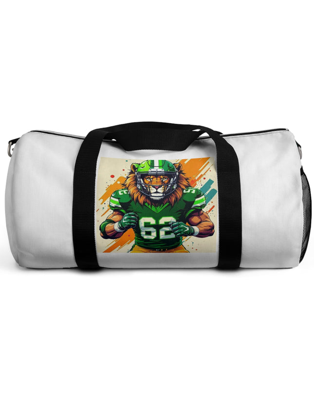 Customizeable Athletic Duffel Bag featuring Fierce Player Graphic | Sports Gear, Gym Bag, Workout Tote, Travel Companion, Motivational Fitness