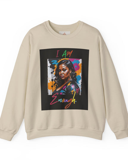 I Am Enough Artwork Crewneck Sweatshirt