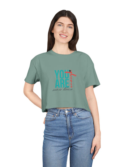 You are Enough- Crop Tee