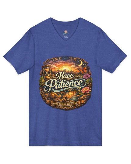Have Patience V-Neck Tee