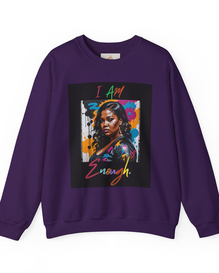 I Am Enough Artwork Crewneck Sweatshirt