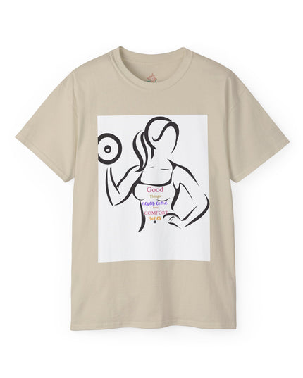 'Good Things/Comfort Zones Unisex Ultra Cotton Graphic Tee