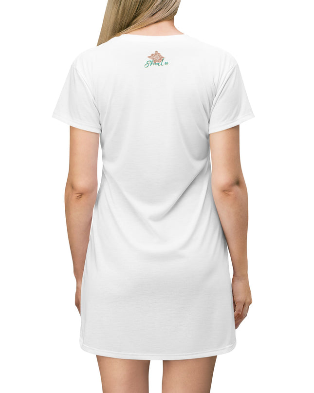 You Are Enough Inspirational T-Shirt Dress - Comfortable & Stylish