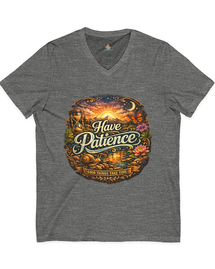 Have Patience V-Neck Tee
