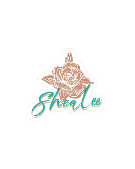 SheaLee Floral  Vinyl Sticker