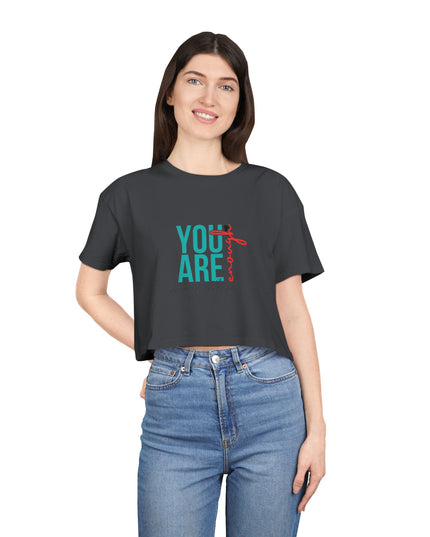 You are Enough- Crop Tee