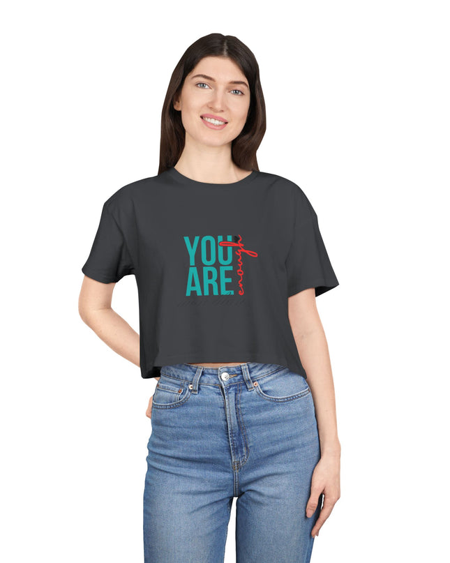 You are Enough- Crop Tee