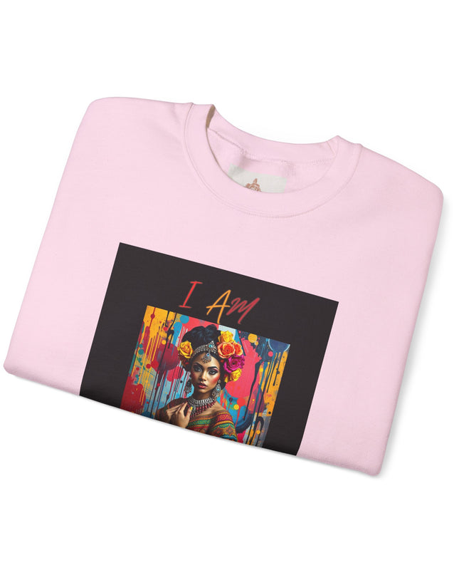 'Española con traje tradicional' -  i am enough Crewneck Sweatshirt