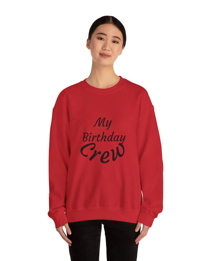 Birthday Crew Sweatshirt