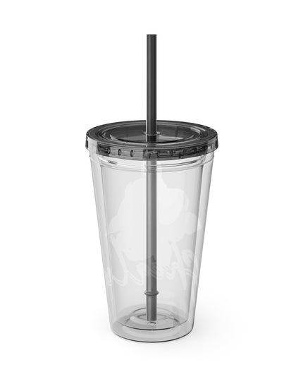 SheaLeeTumbler with Straw- Customizeable