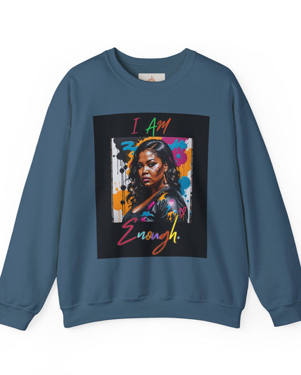 I Am Enough Artwork Crewneck Sweatshirt