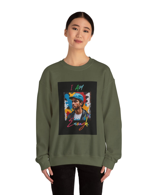 Mi Amor - 'i am enough' Crewneck Sweatshirt