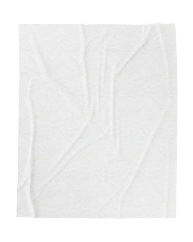 Velveteen Plush Blanket — 'Chocolate Drip' Cozy Dessert Pattern Throw