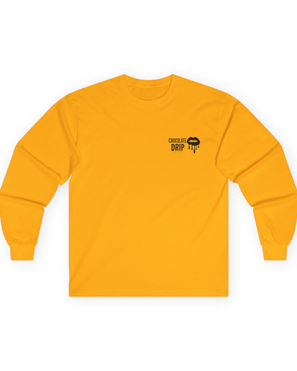 'Chocolate Drip' Lip Long Sleeve Tee