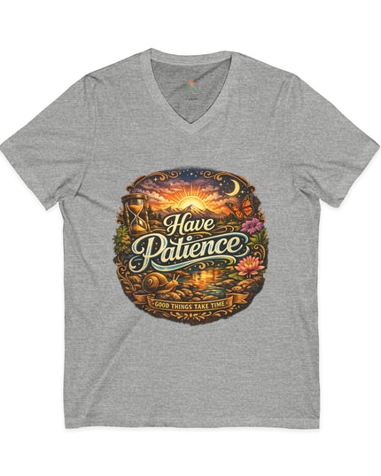 Have Patience V-Neck Tee
