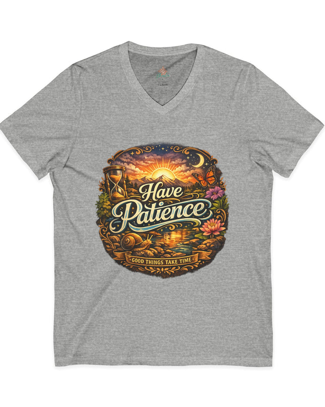 Have Patience V-Neck Tee