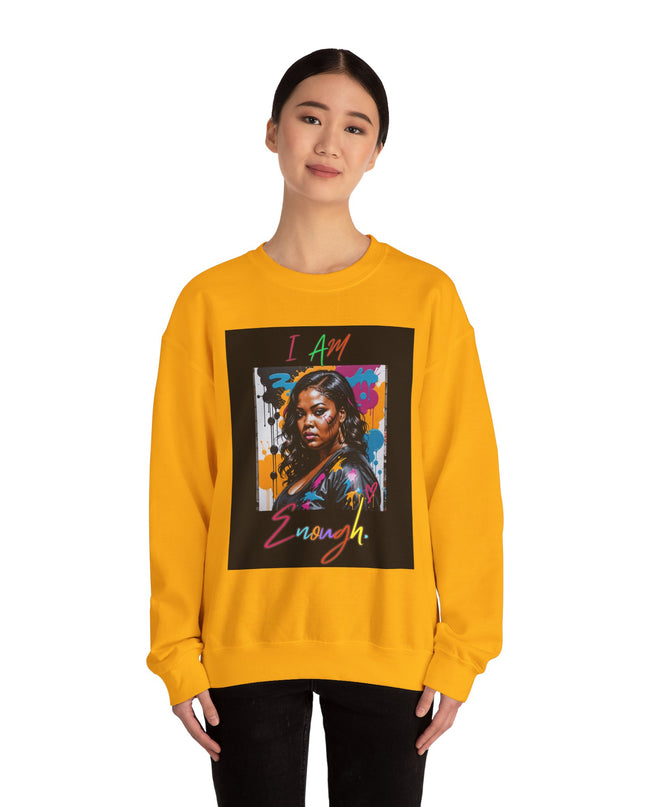 I Am Enough Artwork Crewneck Sweatshirt