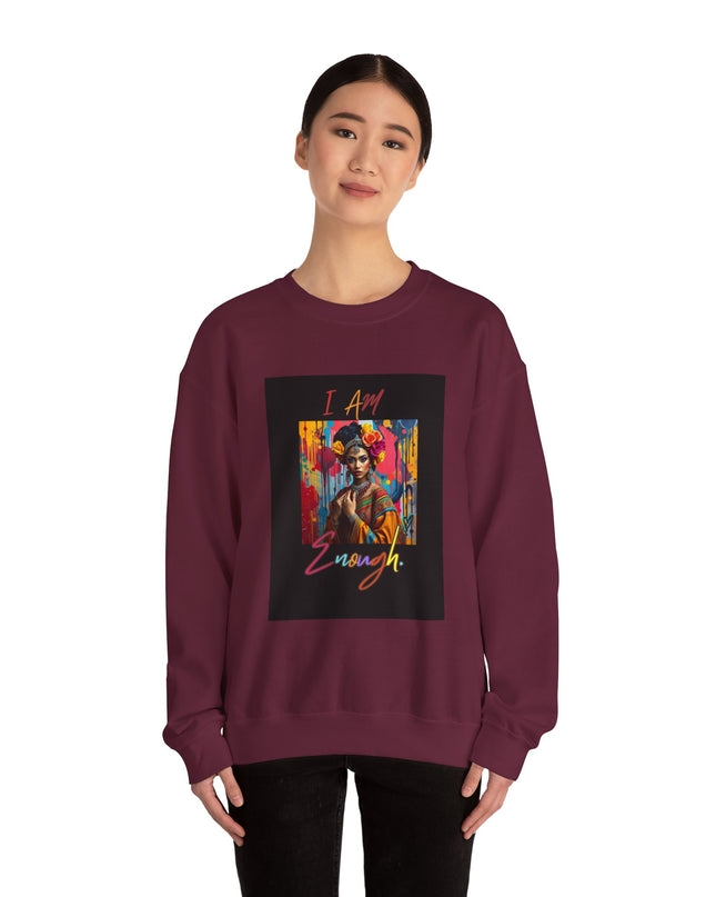 'Española con traje tradicional' -  i am enough Crewneck Sweatshirt