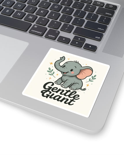 Gentle Giant Elephant Stickers