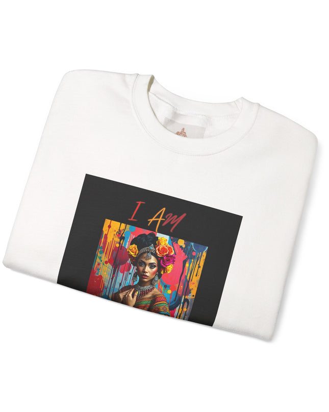 'Española con traje tradicional' -  i am enough Crewneck Sweatshirt