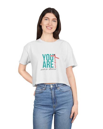 You are Enough- Crop Tee