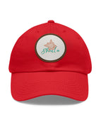 Red / Light Brown patch / Circle / One size