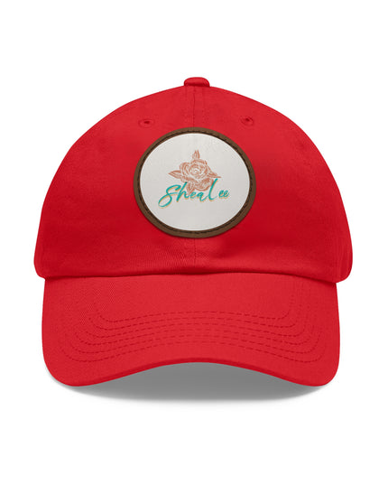 Stylish Dad Hat with Leather Rose Patch - Perfect Gift for Men & Women