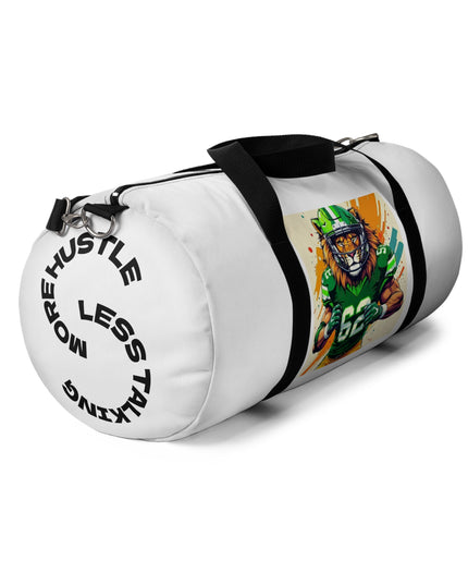 Customizeable Athletic Duffel Bag featuring Fierce Player Graphic | Sports Gear, Gym Bag, Workout Tote, Travel Companion, Motivational Fitness