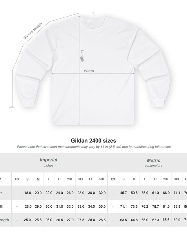 'Chocolate Drip' Lip Long Sleeve Tee