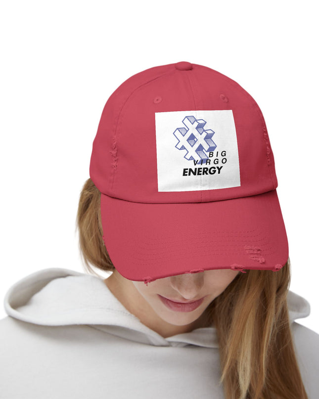 Big Virgo Energy Distressed Cap