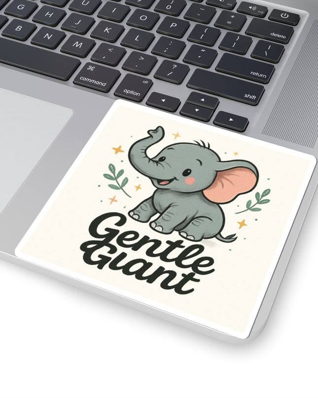 Gentle Giant Elephant Stickers