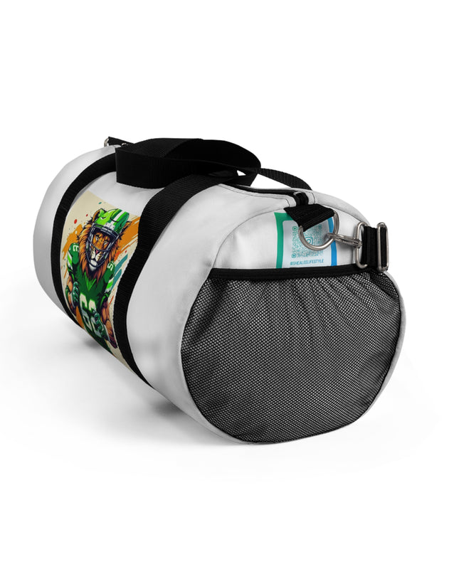 Customizeable Athletic Duffel Bag featuring Fierce Player Graphic | Sports Gear, Gym Bag, Workout Tote, Travel Companion, Motivational Fitness