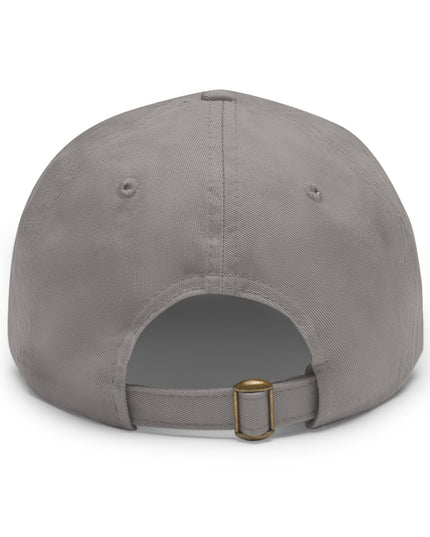 Stylish Dad Hat with Leather Rose Patch - Perfect Gift for Men & Women