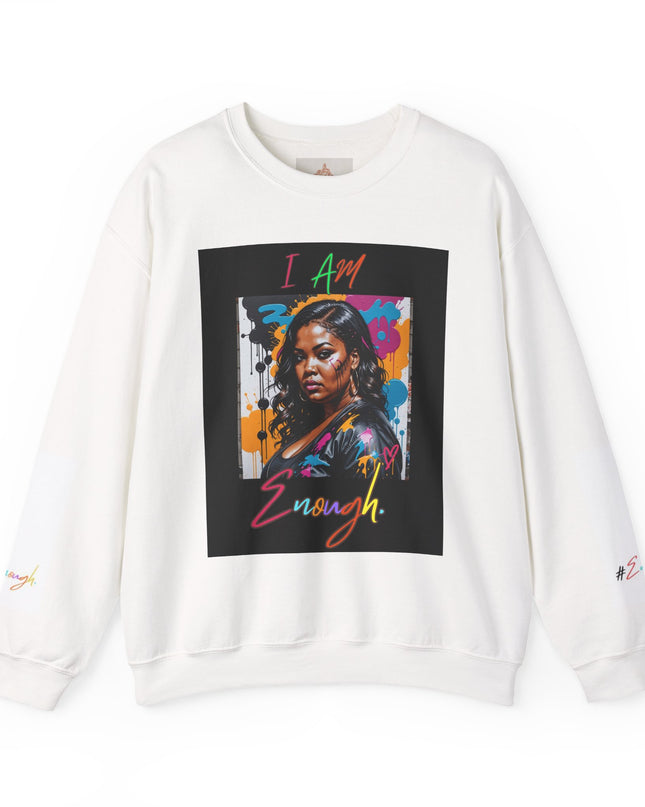 I Am Enough Artwork Crewneck Sweatshirt