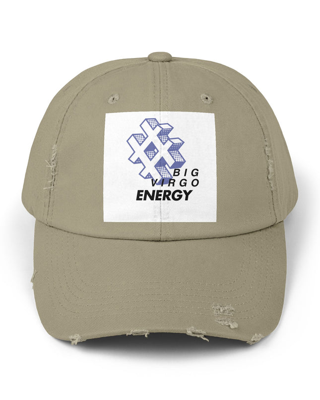 Big Virgo Energy Distressed Cap